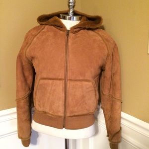 UGG Suede Bomber Jacket
